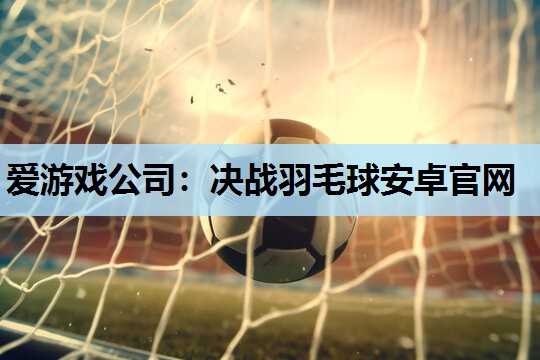 爱游戏公司：决战羽毛球安卓官网